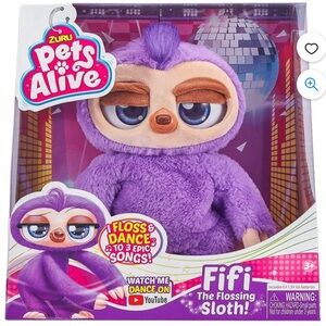 Pets Alive Fifi the Flossing Sloth